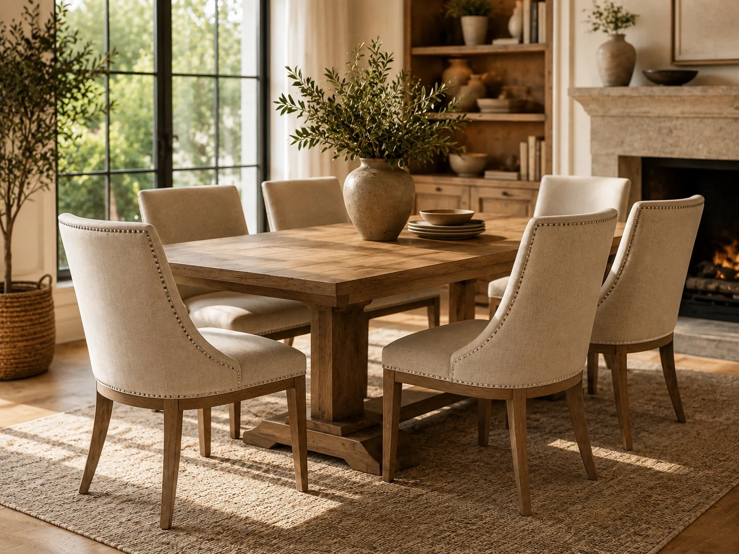 Dining chair styles from modern to classic with various upholstery options